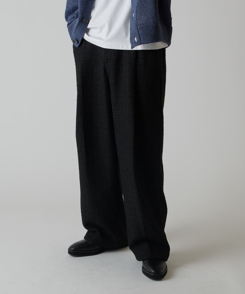 ルイス ツイード調 ウールパンツ ルイス ツイード調 ウールパンツ