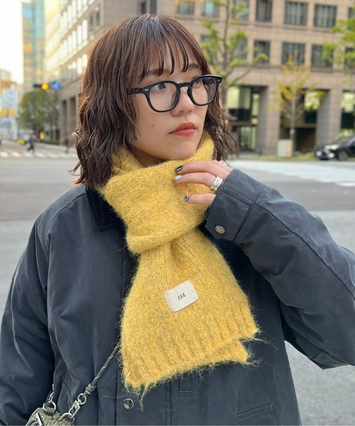 CPCM（シーピーシーエム）の「ミックス糸ニットマフラー（マフラー