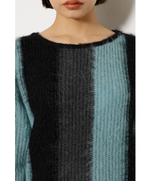 LAGUA GEM(ラグアジェム)の「COLOR SCHEME SOFT ニット(ニット/セーター・レディース・ブルー/グレー/ブラウン・FREE)」の12枚目の写真