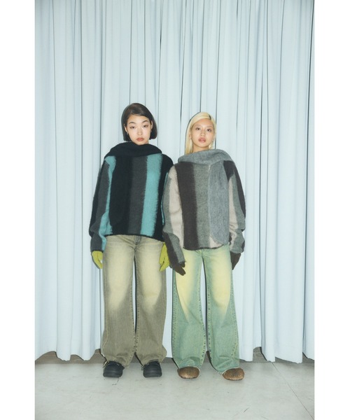 LAGUA GEM(ラグアジェム)の「COLOR SCHEME SOFT ニット(ニット/セーター・レディース・ブルー/グレー/ブラウン・FREE)」の15枚目の写真