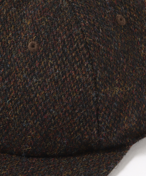 HARRIS TWEED（ハリスツイード）の「ハリスツイード ベースボールキャップ（キャップ・メンズ・グリーン/グレー/ブラウン/ブラック系その他・FREE）」の10枚目の写真
