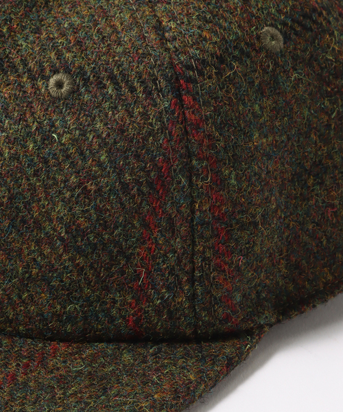 HARRIS TWEED（ハリスツイード）の「ハリスツイード ベースボールキャップ（キャップ・メンズ・グリーン/グレー/ブラウン/ブラック系その他・FREE）」の11枚目の写真