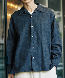 417 EDIFICE | *【LE JAPON】 Akita ワンピースオープンカラーシャツ(シャツ/ブラウス)