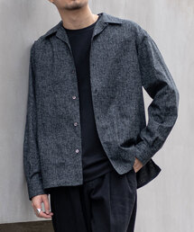 417 EDIFICE | 【LE JAPON】 Akita ワンピースオープンカラーシャツ(シャツ/ブラウス)