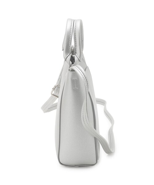 OPAQUE.CLIP（オペークドットクリップ）の「◆≪ヒルナンデス！で紹介≫ スムースミニショルダーバッグ【軽量】（ショルダーバッグ・レディース・ブラック/シルバー/アイボリー/ベージュ・00）」の7枚目の写真