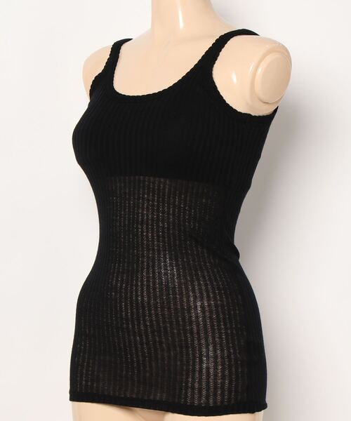 beautiful people（ビューティフルピープル）の「beautiful people sheer rib jersey bra top 1335310007（その他アンダーウェア/インナー・レディース・グレー/ブラック・36）」の9枚目の写真