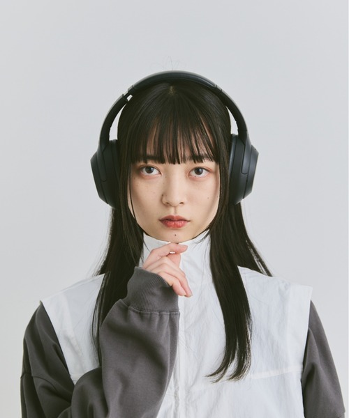 flaner(フラネ)の「Loose nylon zip vest / ルーズナイロンジップベスト(ベスト・レディース・ホワイト/ブラック/ネイビー・LARGE/MEDIUM)」の22枚目の写真