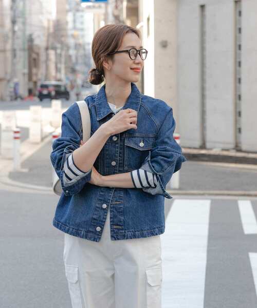 URBAN RESEARCH DOORS（アーバンリサーチドアーズ）の「カバーオール（カバーオール・レディース・インディゴブルー/ナチュラル・MEDIUM）」の17枚目の写真