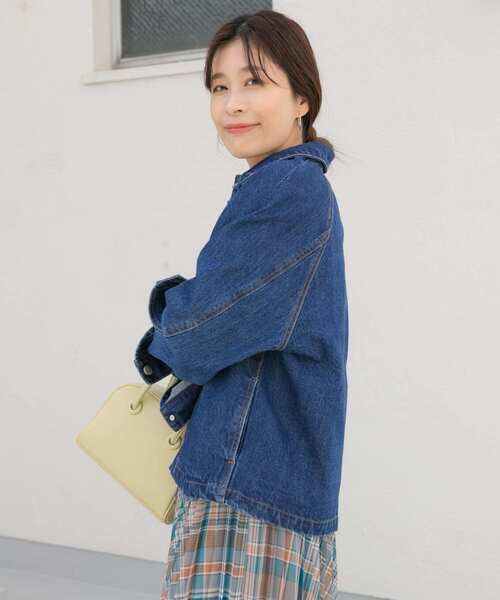 URBAN RESEARCH DOORS（アーバンリサーチドアーズ）の「カバーオール（カバーオール・レディース・インディゴブルー/ナチュラル・MEDIUM）」の9枚目の写真