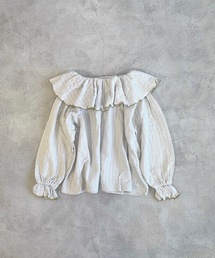 HOGAN RANCH WEAR | ニットサッカーフリルカラーカットソー（80～150cm）(Tシャツ/カットソー)