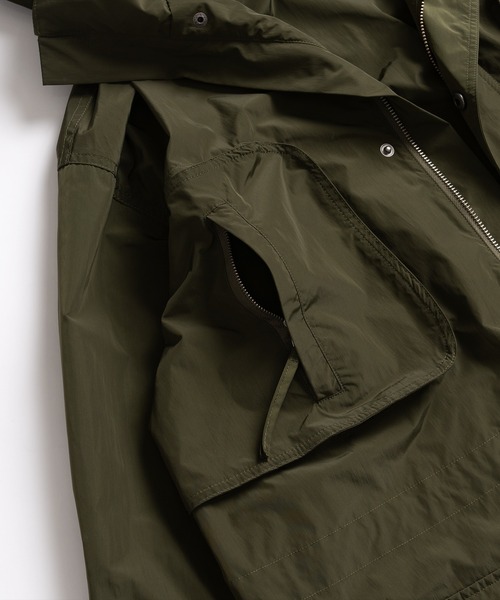 WETTEMPT(ウィテンプト)の「TRAVEL POCKET MODS COAT / トラベルポケットモッズコート(モッズコート・メンズ・ブラック/カーキ・LARGE/MEDIUM/SMALL)」の9枚目の写真