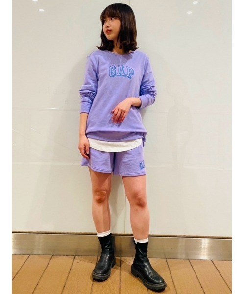 GAP（ギャップ）の「GAPロゴ ショートパンツ（その他パンツ・レディース・ラベンダー/その他/ブルー・XS/S/M/XXS/L）」の12枚目の写真