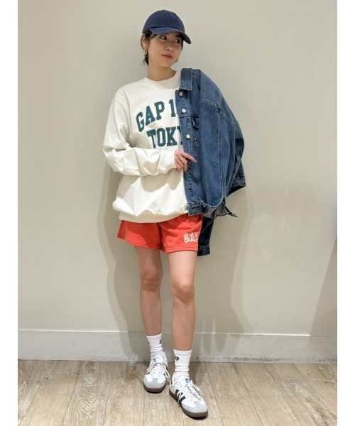 GAP（ギャップ）の「GAPロゴ ショートパンツ（その他パンツ・レディース・ラベンダー/その他/ブルー・XS/S/M/XXS/L）」の18枚目の写真
