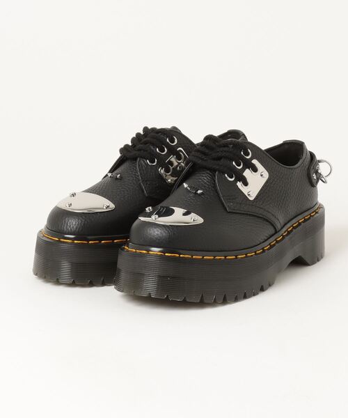 Dr. Martens 　ドクターマーチン　ブラックハート柄シューズ Dr.Martens から“愛”がテーマの新作「AMORE」シリーズが発売