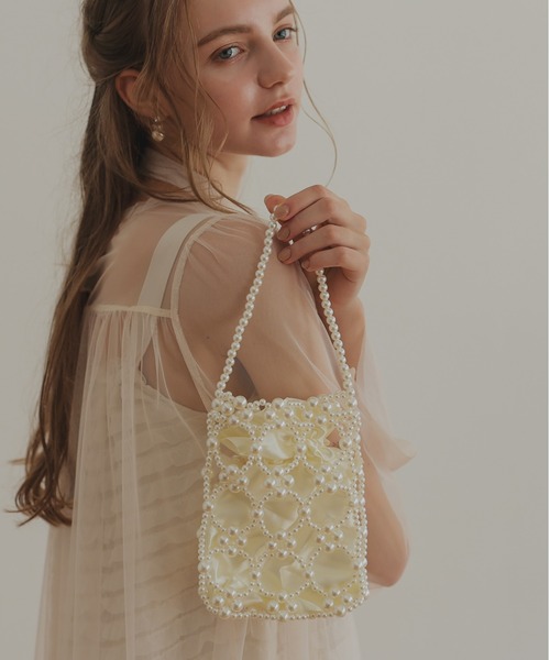 ショルダーバック パール ハンドバッグ Amazon | [ハルジオ] パールバッグ ショルダーバッグ ハンドバッグ