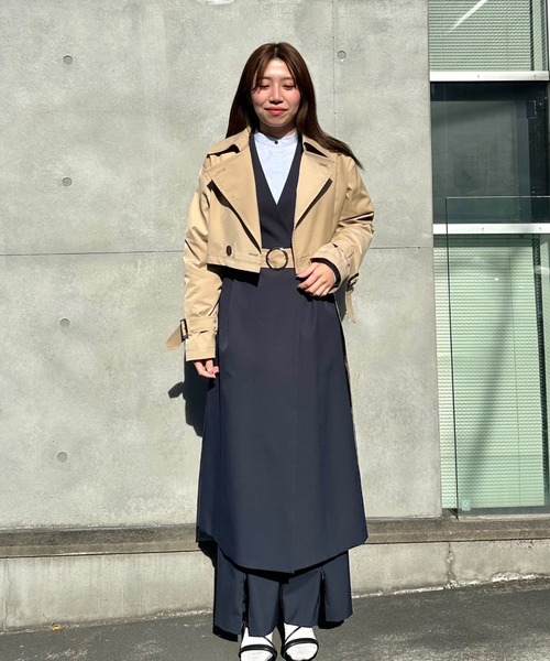 LOVELESS(ラブレス)の「【3WAY】セパレートマルチウェイトレンチコート(トレンチコート・レディース・ベージュ系その他・34/36)」の2枚目の写真