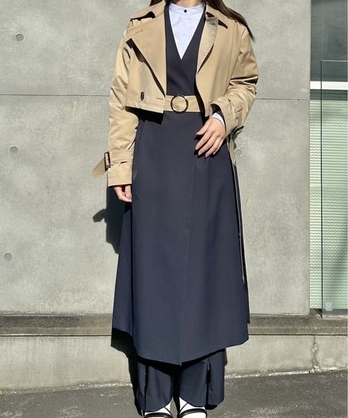 LOVELESS(ラブレス)の「【3WAY】セパレートマルチウェイトレンチコート(トレンチコート・レディース・ベージュ系その他・34/36)」の3枚目の写真