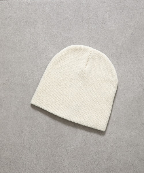 COLONY 2139(コロニートゥーワンスリーナイン)の「アクリルニット帽(ニットキャップ/ビーニー・レディース・ホワイト/ブラック/ネイビー/グレー・FREE)」の6枚目の写真