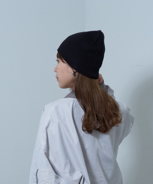 COLONY 2139(コロニートゥーワンスリーナイン)の「アクリルニット帽(ニットキャップ/ビーニー・レディース・ホワイト/ブラック/ネイビー/グレー・FREE)」の22枚目の写真
