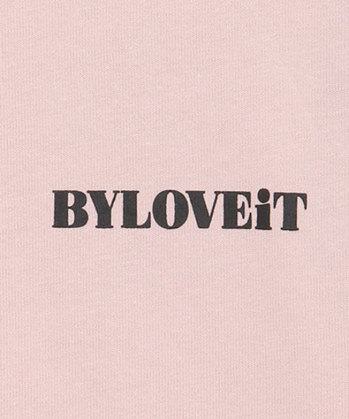 by LOVEiT（バイラビット）の「【WEB限定】バックプリント長袖Tシャツ（Tシャツ/カットソー・キッズ・ブラック/オフホワイト/ピンク・130cm/140cm/150cm/160cm/120cm）」の7枚目の写真