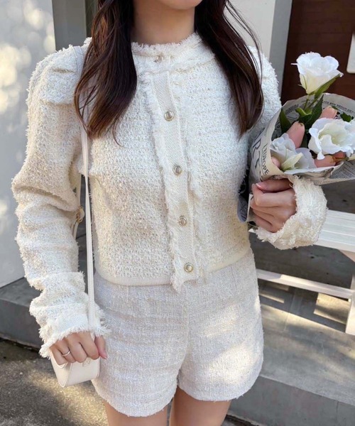   collection アイボリーニットカーディガン カーディガン ニットカーディガン レディース : ZOZOTOWN Yahoo!店