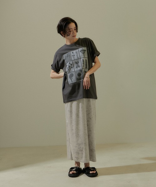 WEB限定】【KARL BLOSSFELDT（カールブロスフェルト）】フォトTシャツ