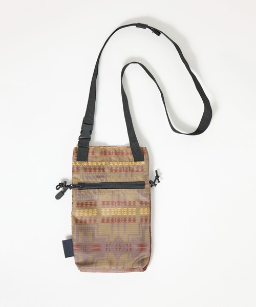 PENDLETON(ペンドルトン)の「【 PENDLETON × YURIE / ペンドルトン × ユリエ 】 メッシュ ネックポーチ(ショルダーバッグ・レディース・カーキ/ラベンダー/ブラウン・FREE)」の7枚目の写真