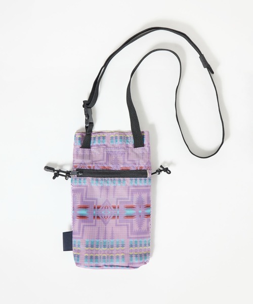 PENDLETON(ペンドルトン)の「【 PENDLETON × YURIE / ペンドルトン × ユリエ 】 メッシュ ネックポーチ(ショルダーバッグ・レディース・カーキ/ラベンダー/ブラウン・FREE)」の8枚目の写真