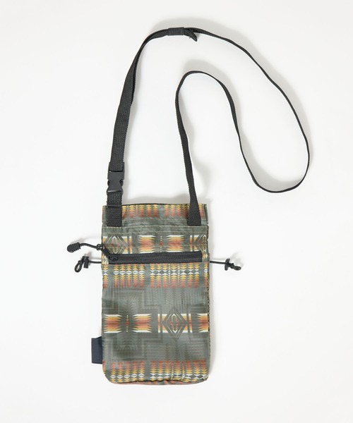 PENDLETON(ペンドルトン)の「【 PENDLETON × YURIE / ペンドルトン × ユリエ 】 メッシュ ネックポーチ(ショルダーバッグ・レディース・カーキ/ラベンダー/ブラウン・FREE)」の11枚目の写真