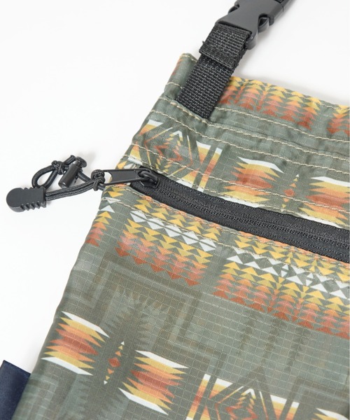 PENDLETON(ペンドルトン)の「【 PENDLETON × YURIE / ペンドルトン × ユリエ 】 メッシュ ネックポーチ(ショルダーバッグ・レディース・カーキ/ラベンダー/ブラウン・FREE)」の13枚目の写真