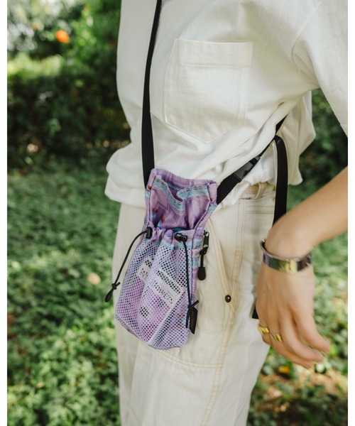 PENDLETON(ペンドルトン)の「【 PENDLETON × YURIE / ペンドルトン × ユリエ 】 メッシュ ネックポーチ(ショルダーバッグ・レディース・カーキ/ラベンダー/ブラウン・FREE)」の5枚目の写真