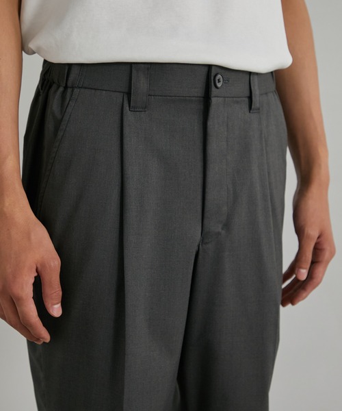 STUDIOUS（ステュディオス）の「【UNITED TOKYO/ユナイテッドトウキョウ】サイドゴムアンクルスラックス（スラックス・メンズ・グレー系その他2/ライトグレー/ブラウン/カーキ/ブラック系その他2・1/2/3/4）」の14枚目の写真