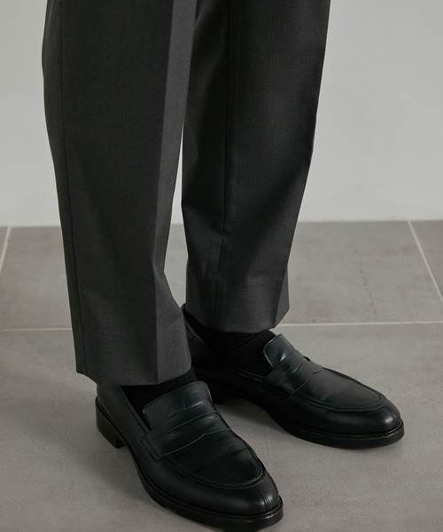 STUDIOUS（ステュディオス）の「【UNITED TOKYO/ユナイテッドトウキョウ】サイドゴムアンクルスラックス（スラックス・メンズ・グレー系その他2/ライトグレー/ブラウン/カーキ/ブラック系その他2・1/2/3/4）」の16枚目の写真