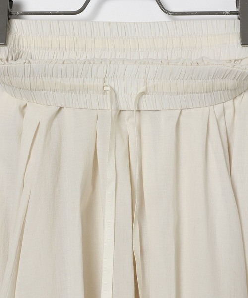 BAYFLOW（ベイフロー）の「コットンフレアスカート（スカート・レディース・アイボリー/ブラック/ピンク/ブルー・MEDIUM/SMALL）」の16枚目の写真