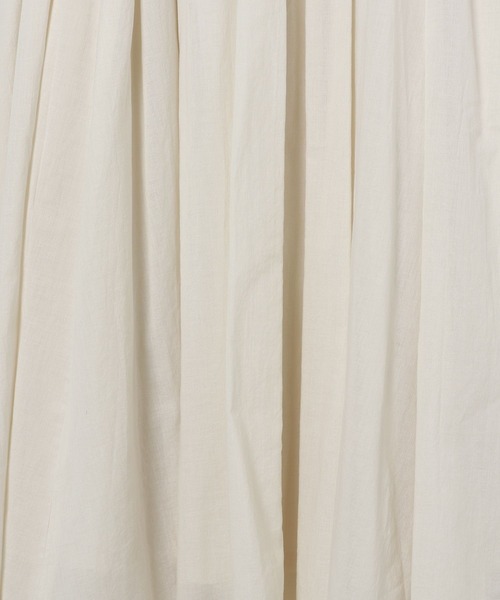 BAYFLOW（ベイフロー）の「コットンフレアスカート（スカート・レディース・アイボリー/ブラック/ピンク/ブルー・MEDIUM/SMALL）」の18枚目の写真