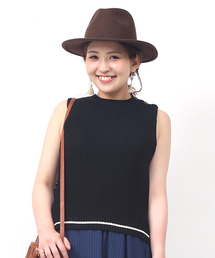 mystic | 【mystic】片畦タンク(ニット/セーター)