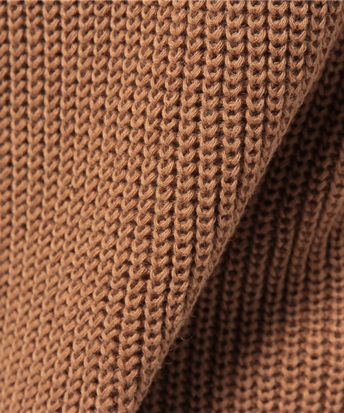 mystic（ミスティック）の「【mystic】片畦タンク（ニット/セーター・レディース・キャメル/オフホワイト/ブラック・ﾌﾘ-）」の10枚目の写真