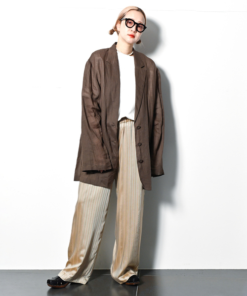CITYSHOP（シティーショップ）の「SHEER LONG ジャケット（テーラード