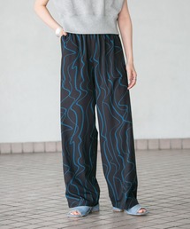 KBF | ウェーブプリントパンツ(その他パンツ)