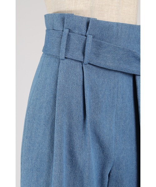 RUIRUE BOUTIQUE（ルイルエブティック）の「ワイドレッグパンツ（デニムパンツ・レディース・ブルー/ネイビー・マルチサイズ）」の7枚目の写真