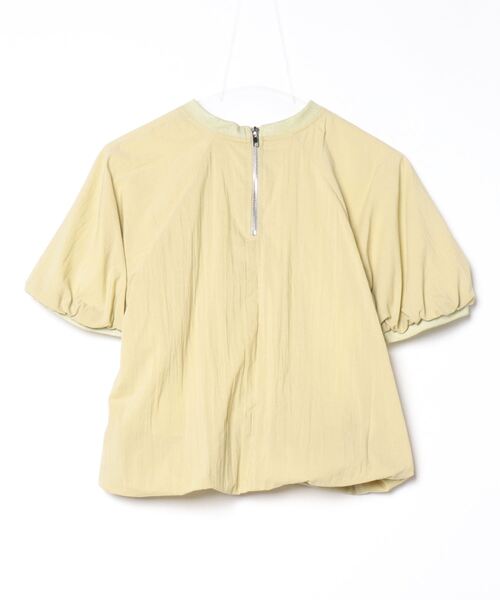 A.N.L（エーエヌエル　レーベル）の「A.N.L ｼｮｰﾄﾊﾟﾌﾌﾞﾗｳｽ（Tシャツ/カットソー・レディース・ブラック/オフホワイト/ライム・38）」の4枚目の写真