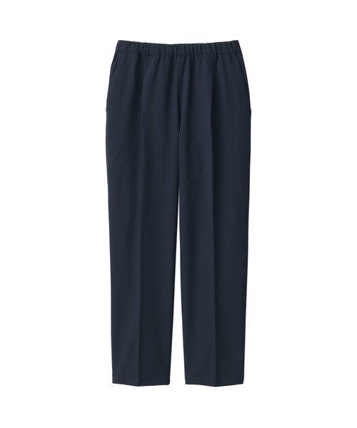 無印良品（ムジルシリョウヒン）の「婦人　風を通すストレッチサッカーテーパードパンツ（その他パンツ・レディース・グレー/ネイビー系/ブラック/ライトグレー・XS/S/M/L/XL）」の13枚目の写真