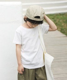 William&Beta（ウィリアムアンドベター）の「スマイルイラストＴシャツ(親子ペア対応)（Tシャツ/カットソー）」