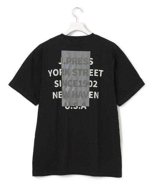 J.PRESS YORK STREET(ジェイプレスヨークストリート)の「【UNISEX】グラフィックTシャツ(Tシャツ/カットソー・メンズ・ホワイト系/ブラック系・SMALL/MEDIUM/LARGE)」の5枚目の写真