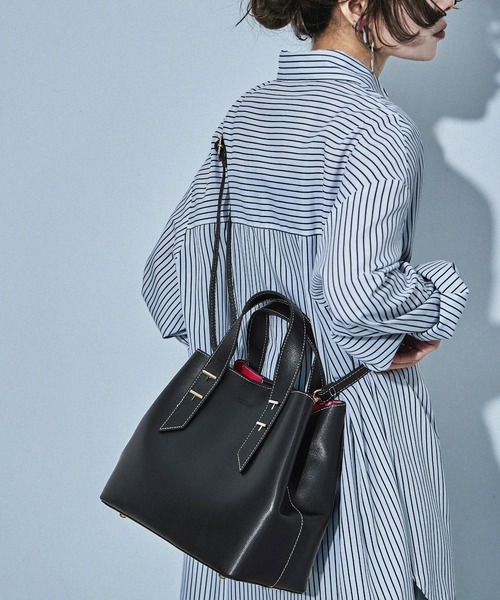 インバッグ付き2wayトートハンドバッグ ショルダーバッグ