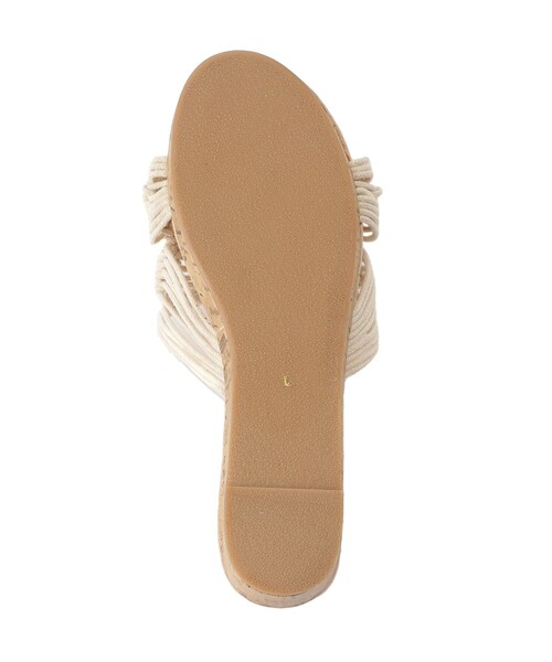 SHOO・LA・RUE（シューラルー）の「◆マクラメサンダル（サンダル・レディース・イエロー/ブルー/アイボリー・45/35）」の7枚目の写真