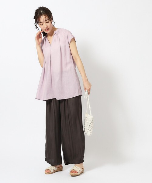 SHOO・LA・RUE（シューラルー）の「◆マクラメサンダル（サンダル・レディース・イエロー/ブルー/アイボリー・45/35）」の8枚目の写真