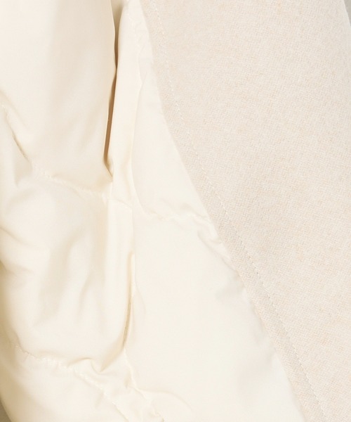 INED CLARO（イネドクラロ）の「ウール×ピュアダウンコート（ダウンジャケット/コート・レディース・グレー/ベージュ・フリー）」の21枚目の写真