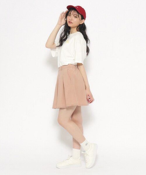 PINK-latte（ピンクラテ）の「◆【130cmあり】さらっと軽いプリーツスカート（スカート・キッズ・ブラック系1/グリーン系その他3/サンドベージュ/ブラック・13/14/15 /16）」の12枚目の写真