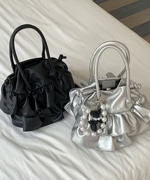 cream creme | シャーリングトートバッグ(トートバッグ)